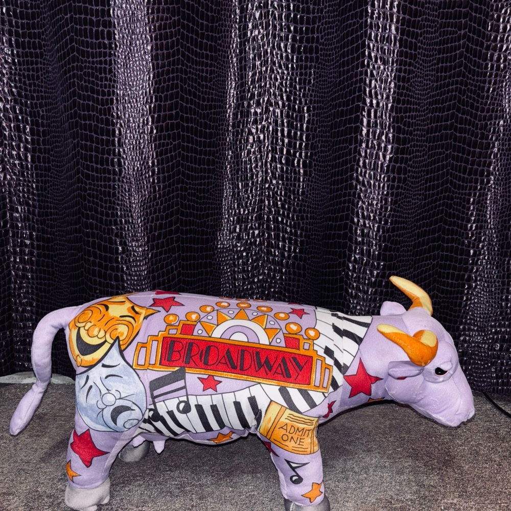 Broadway Themed Purple and Yellow Kids Toy